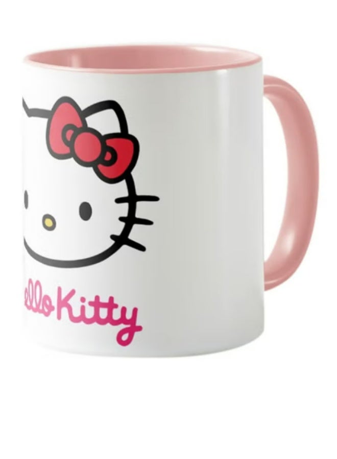 Hello Kitty Mug White & Pink - Image 2